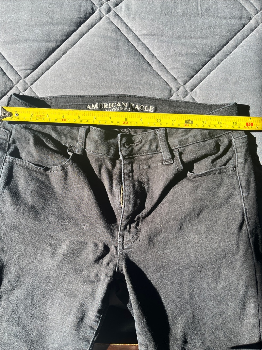 American Eagle Outfitters Black Women's Jeggings - Picture 4 of 5